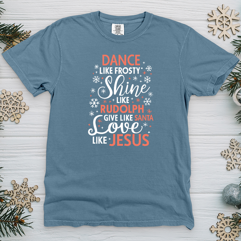 Dance Like Frosty Heavy Cotton Comfort Colors Tee