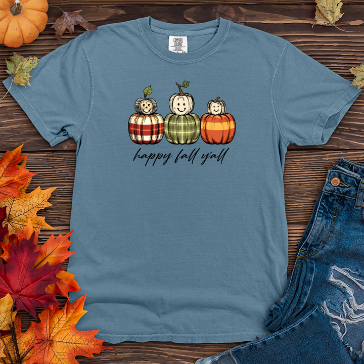 Happy fall yall Heavy Cotton Comfort Colors Tee