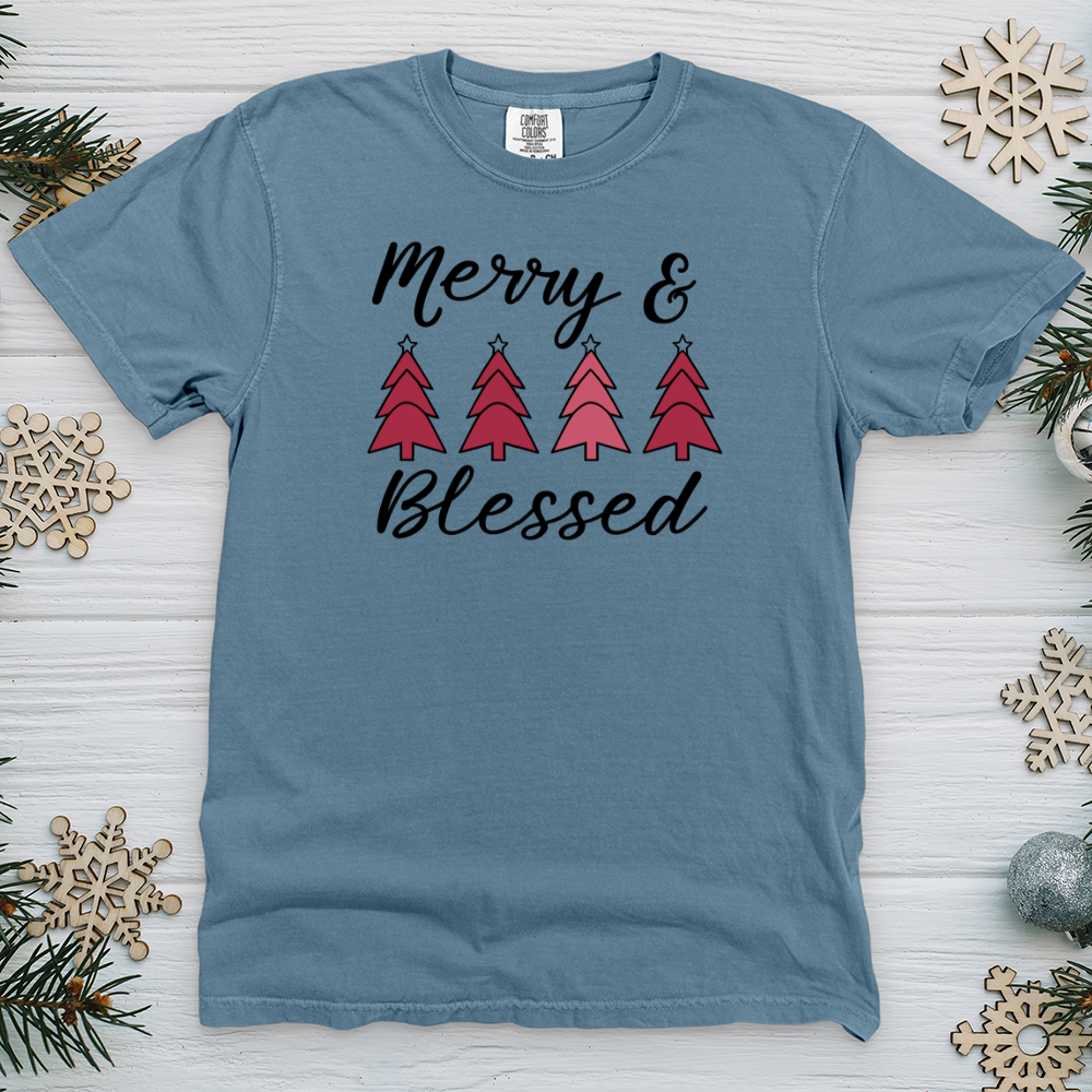 Merry and Blessed Heavy Cotton Comfort Colors Tee