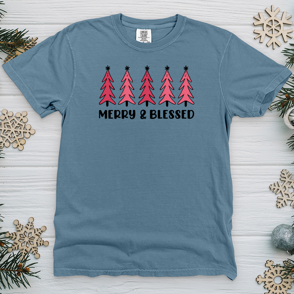 Merry and Blessed Heavy Cotton Comfort Colors Tee