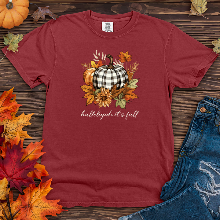 Hallelujah its fall Heavy Cotton Comfort Colors Tee