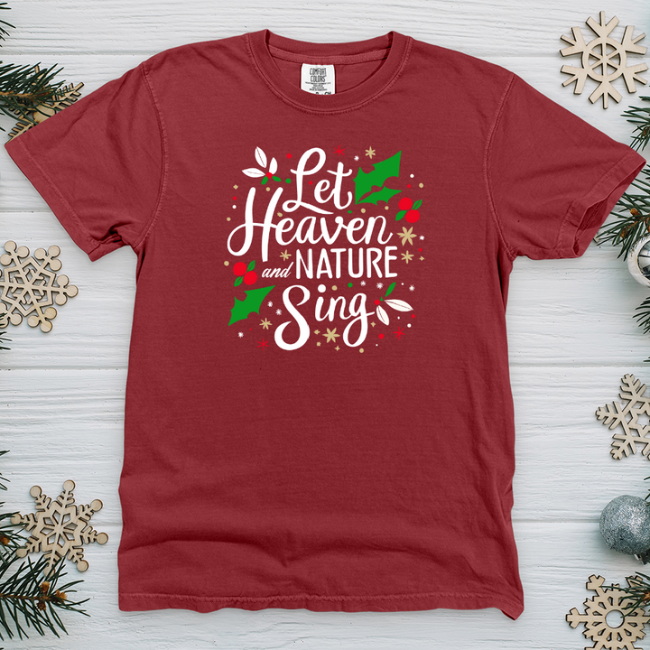 Let Heaven and Nature Sing Heavy Cotton Comfort Colors Tee