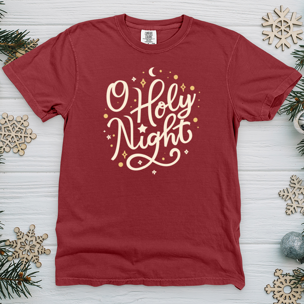 O Holy Night Heavy Cotton Comfort Colors Tee
