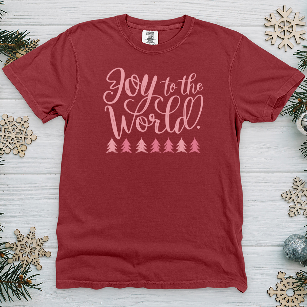 Joy to The World 01 Heavy Cotton Comfort Colors Tee