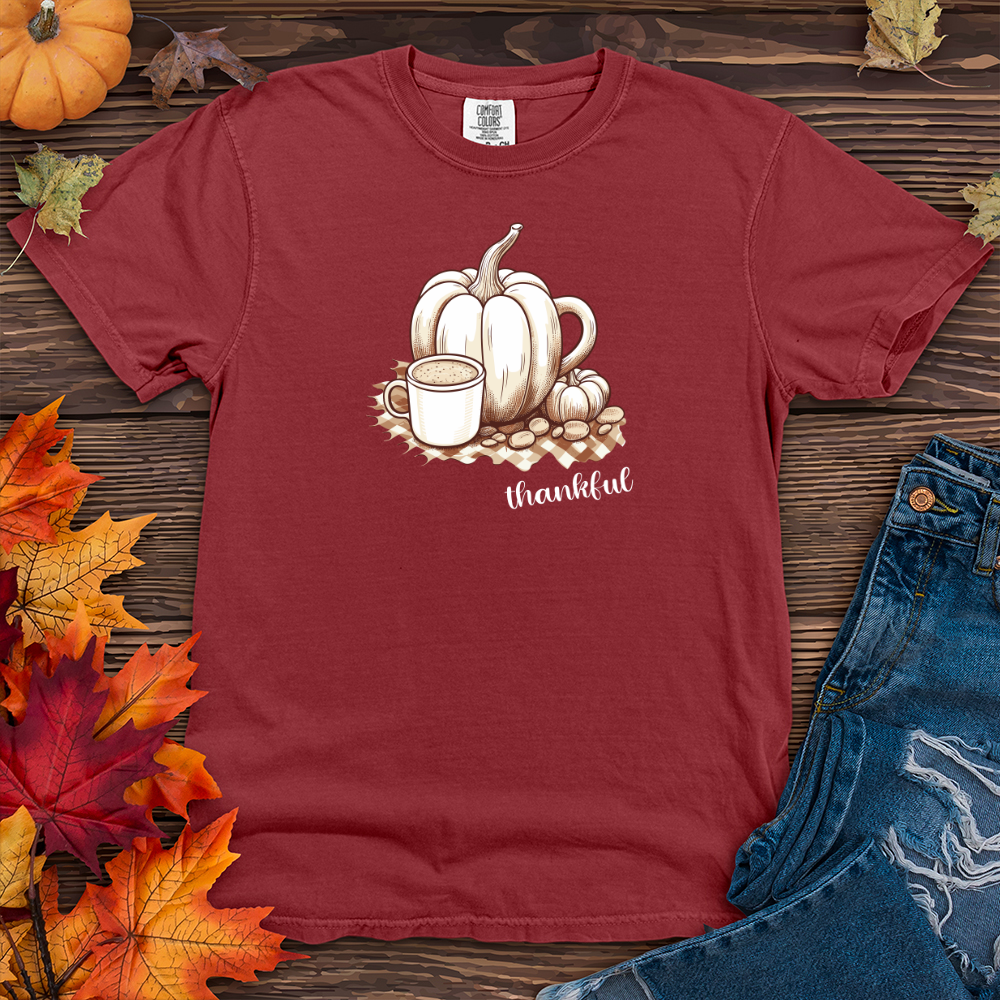 Retro Marshmallow Mugs Heavy Cotton Comfort Colors Tee