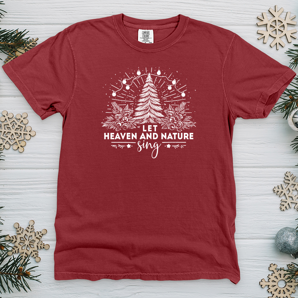 Let Heaven and Nature Sing Heavy Cotton Comfort Colors Tee