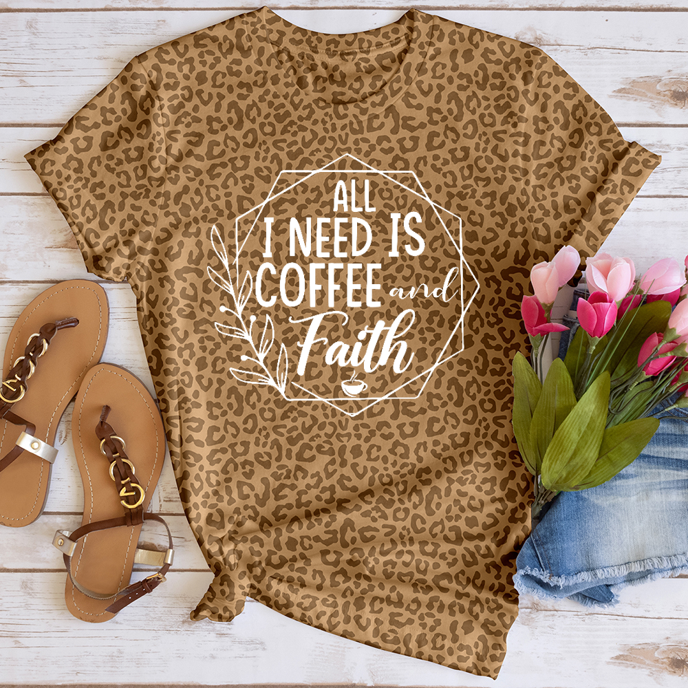 All I Need Leopard Tee