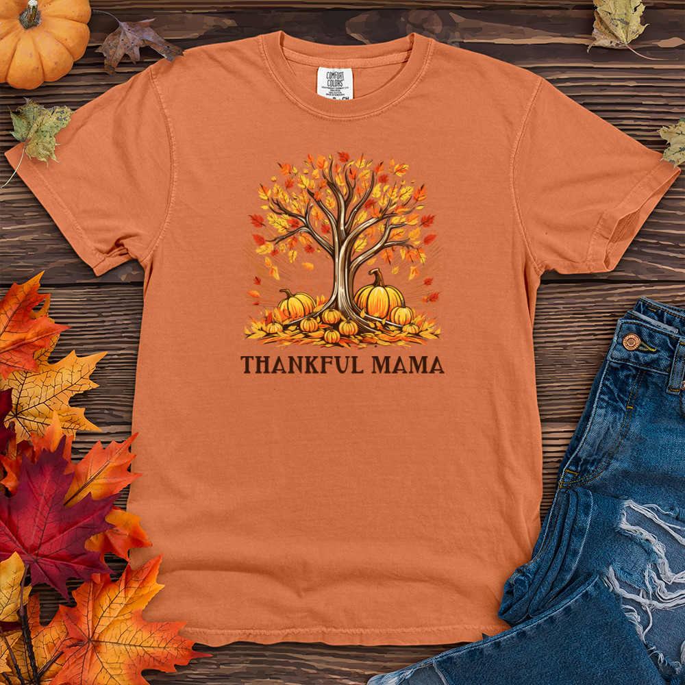 Thankful Mama Heavy Cotton Comfort Colors Tee