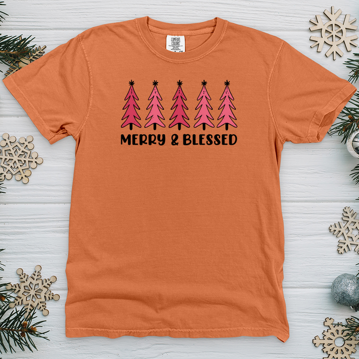 Merry and Blessed Heavy Cotton Comfort Colors Tee