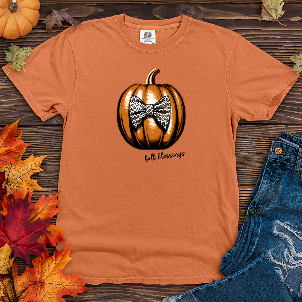 Glamorous Fall Football Heavy Cotton Comfort Colors Tee