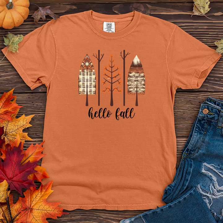 Retro Autumn Icon Trio Heavy Cotton Comfort Colors Tee