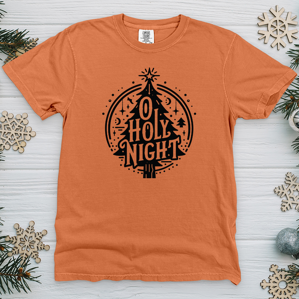 O Holy Night Heavy Cotton Comfort Colors Tee