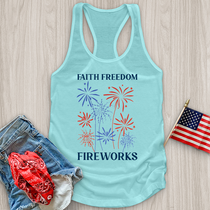 Faith & Fireworks Garden Tank Top