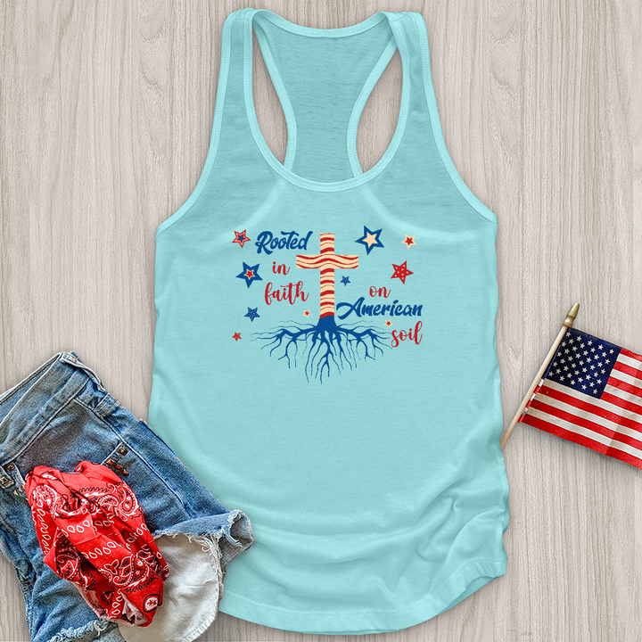 Rooted In Faith American Soil Tank Top