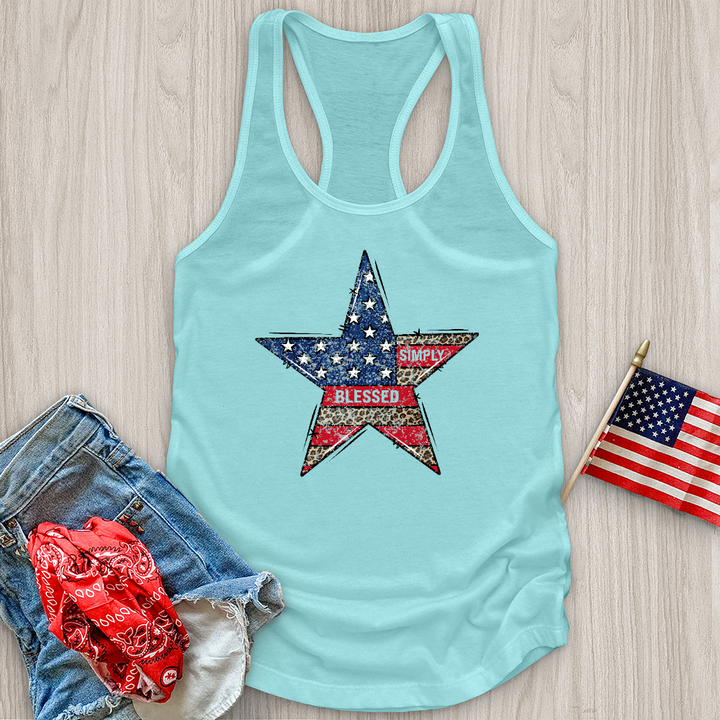 Simply Blessed Star Tank Top