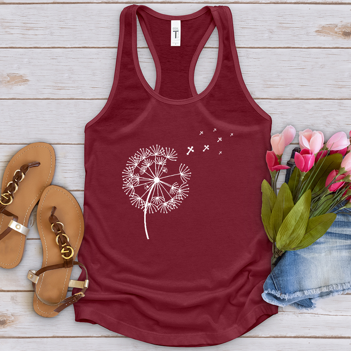 Dandelion Crosses Tank Top