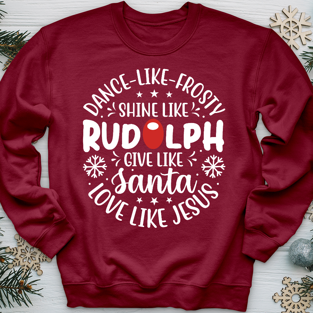 Shine Like Rudolph Crewneck