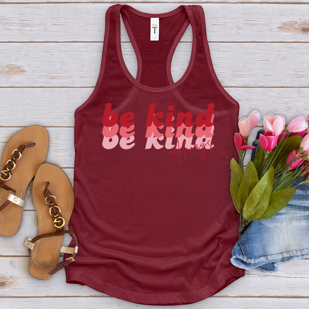 Be Kind Always Retro Tank Top