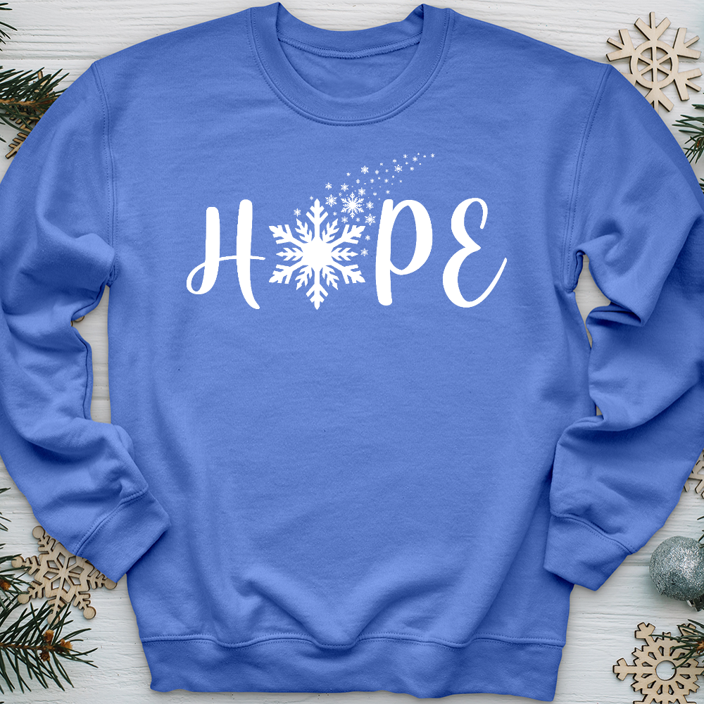 Hope Snowflake Crewneck