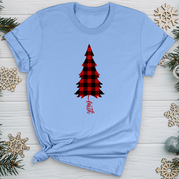 Faith Christmas Pattern Softstyle Tee