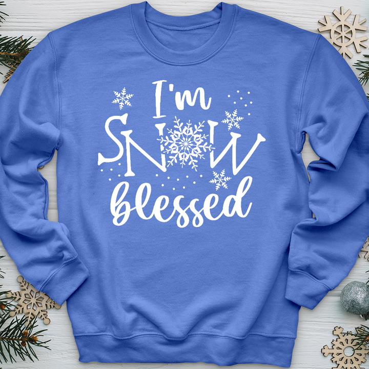 Snow Blessed Snowflake Crewneck