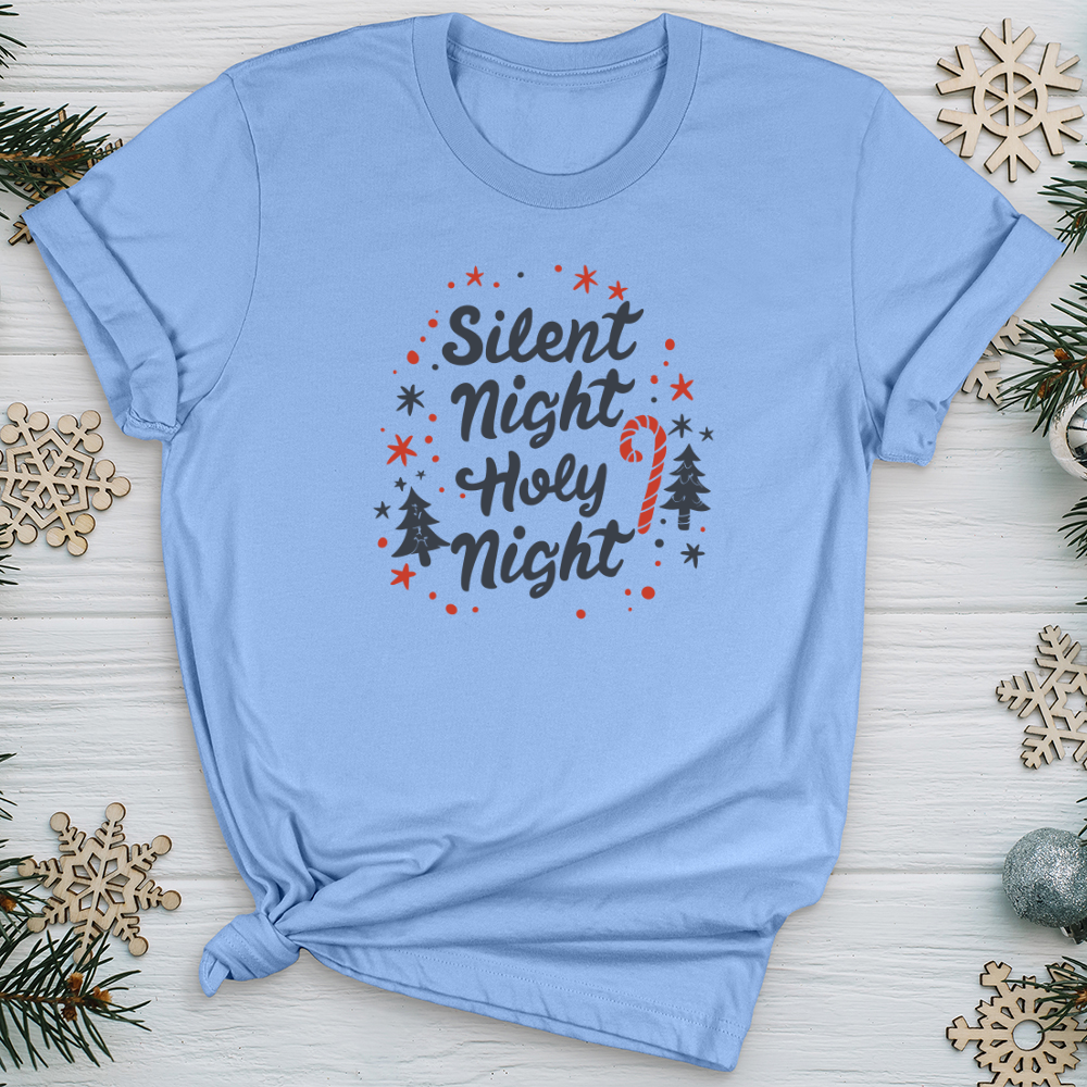 Silent Night Holy Night 01 Softstyle Tee