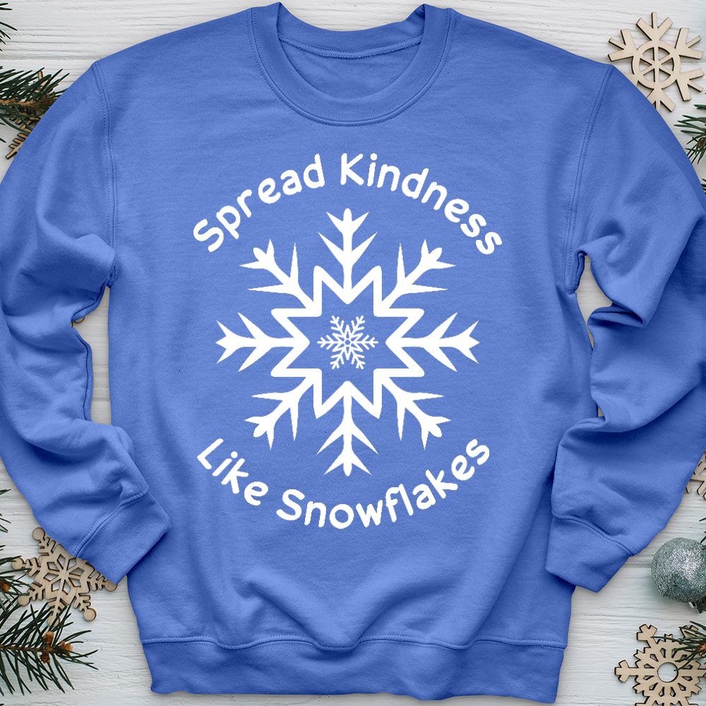 Spread Kindness Like Snowflakes Crewneck