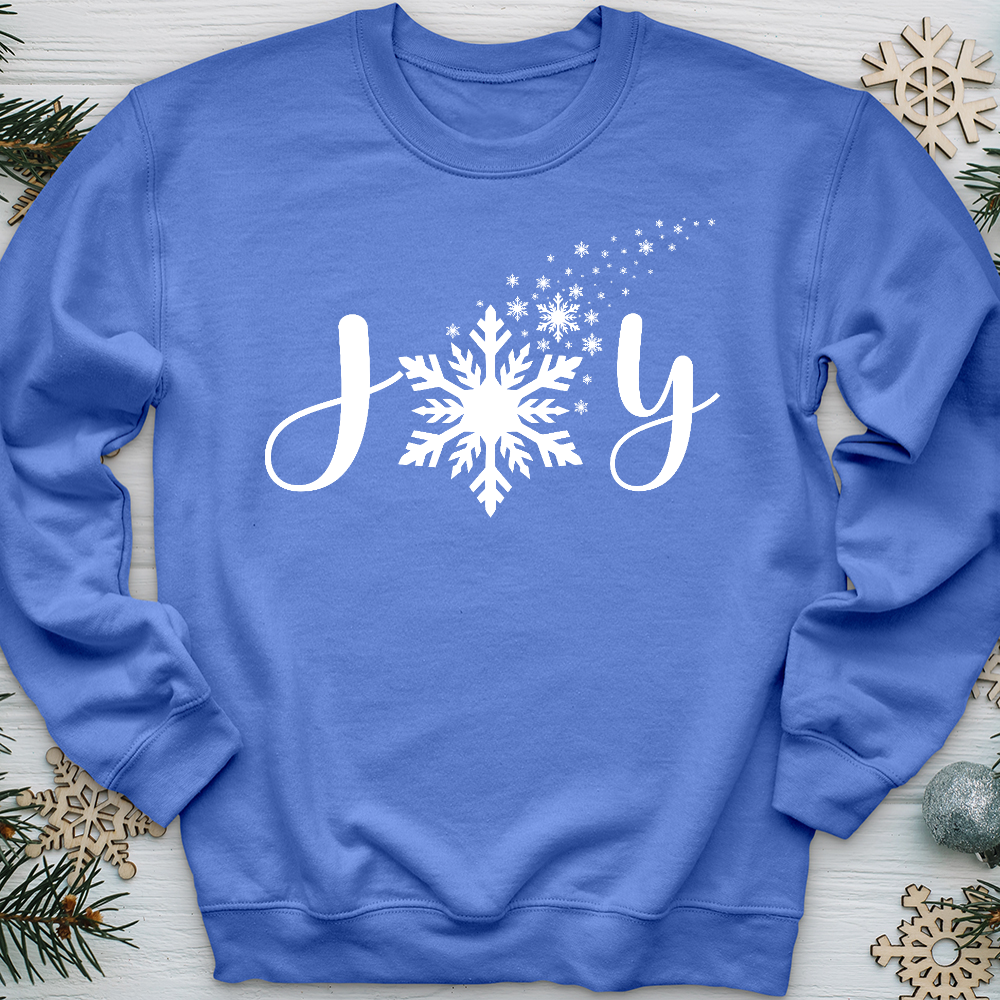 Joy Snowflake  Crewneck