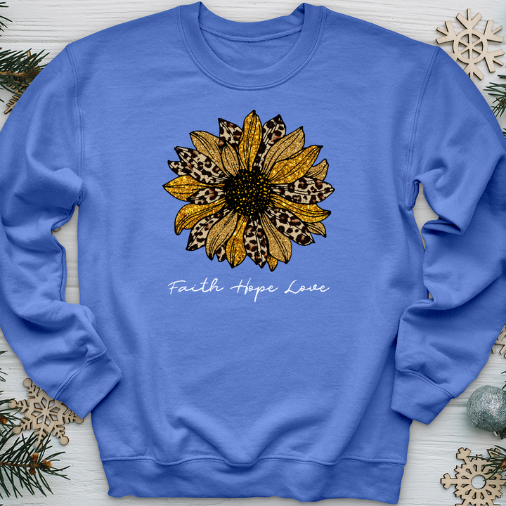 Faith, Hope, Love Crewneck