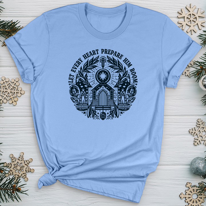 Let Every Heart Prepare Him Room Softstyle Tee