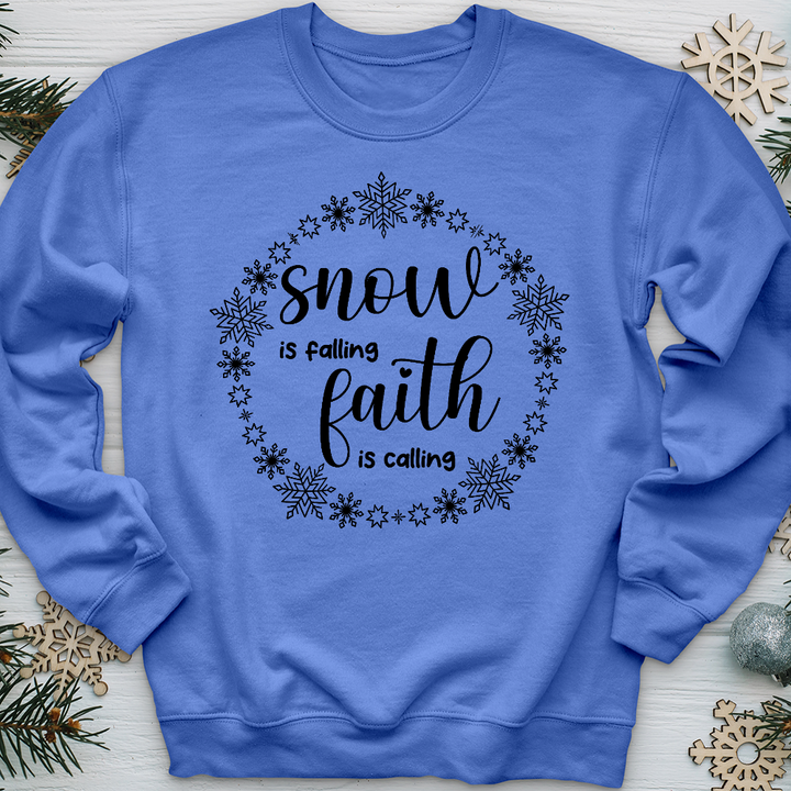 Snow is Falling Crewneck