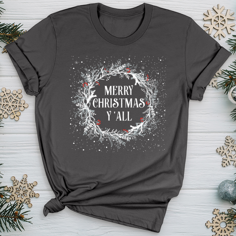 Merry Christmas Year Y ll Softstyle Tee