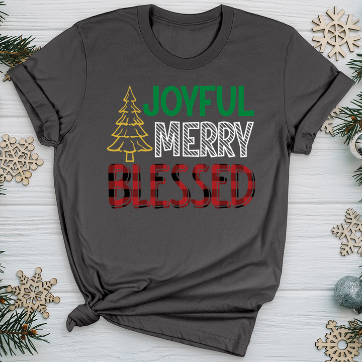 Joyful Merry Blessed Softstyle Tee