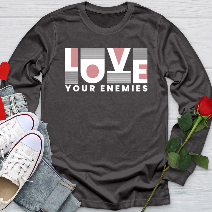 Love Your Enemies Graphic Softstyle Long Sleeve