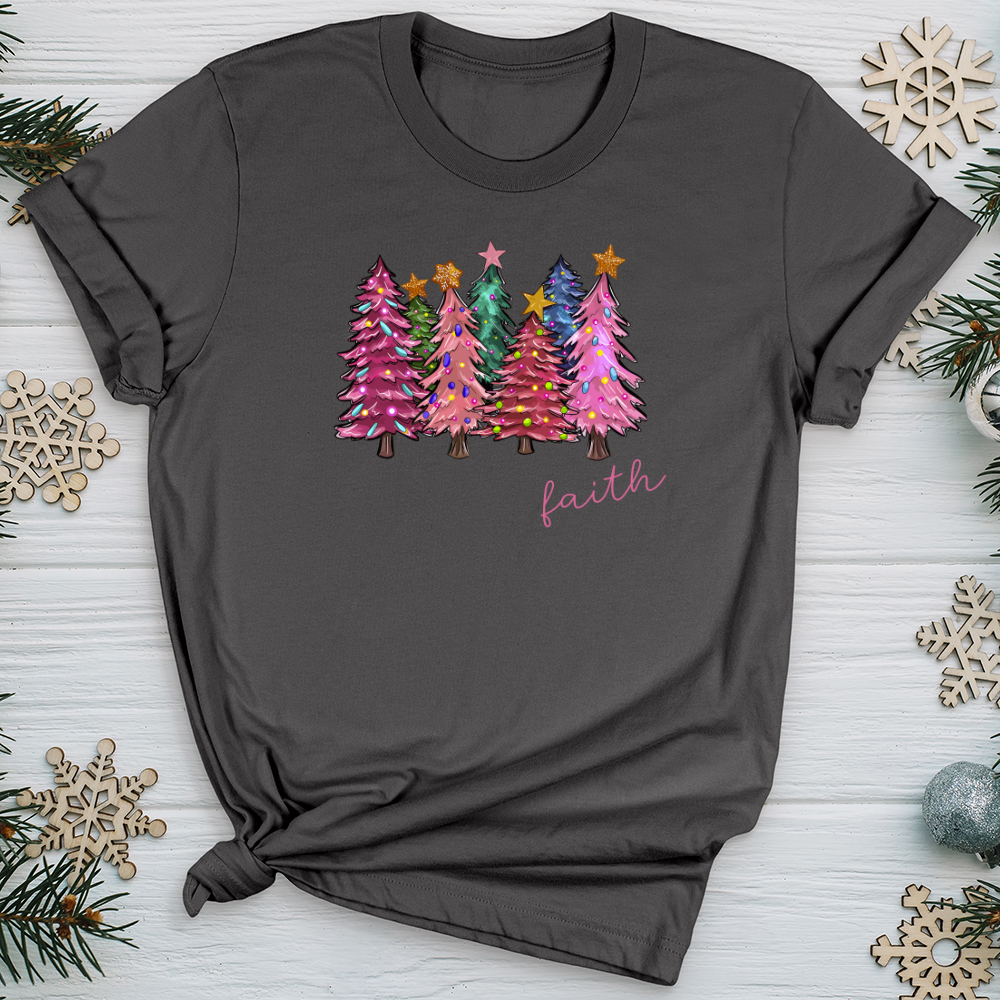 Faith Pink Tree Softstyle Tee