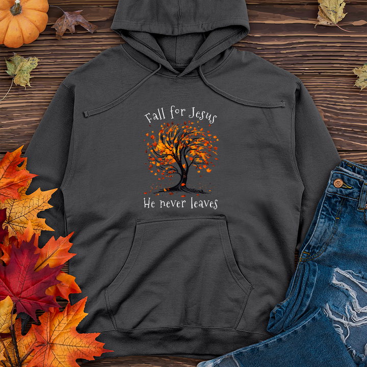 Fall For Jesus Swirl Midweight Hoodie