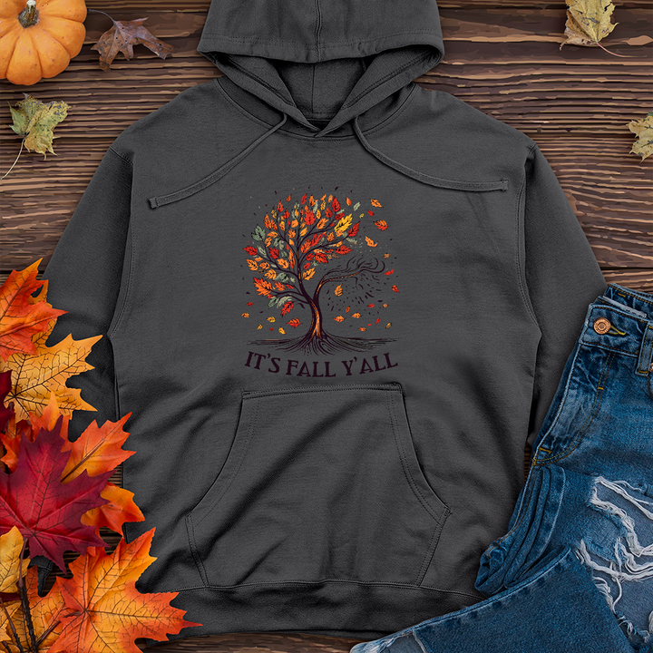 It's Fall Y'all Blooming Midweight Hoodie