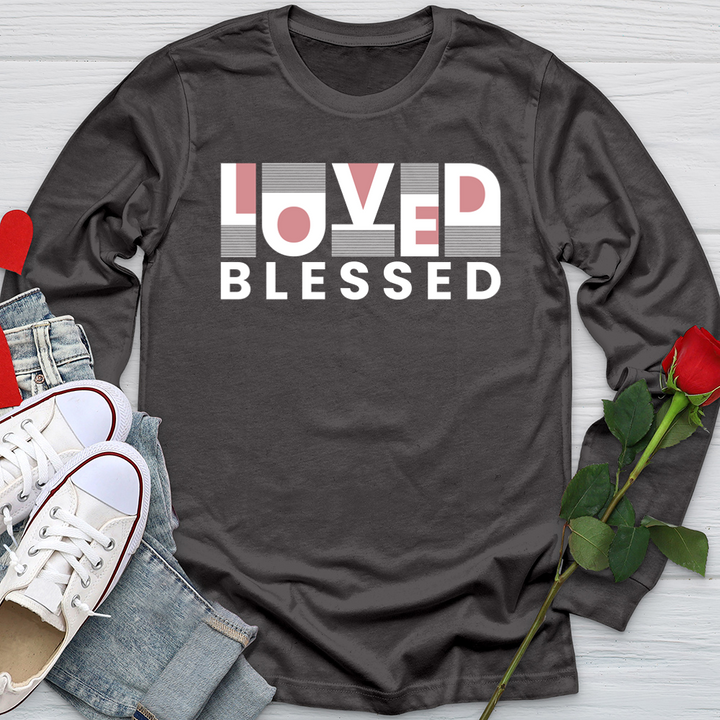 Loved Blessed Softstyle Long Sleeve