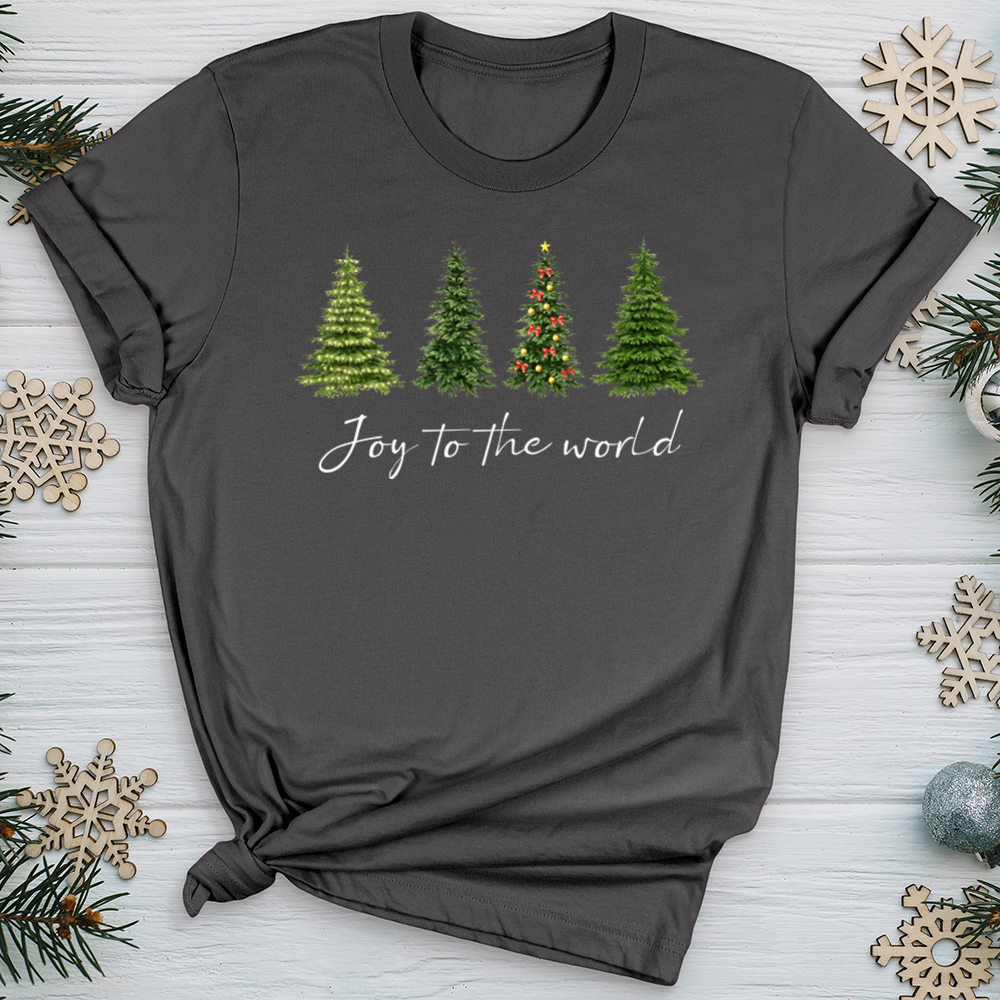 Joyful Christmas Trees Softstyle Tee