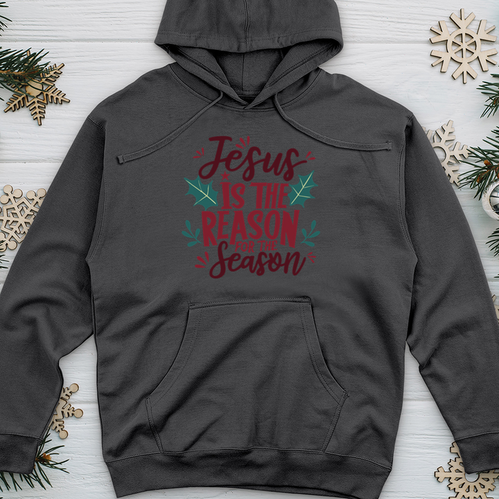 Jesus is the Reason for the Season 2 Midweight Hooded Sweatshirt