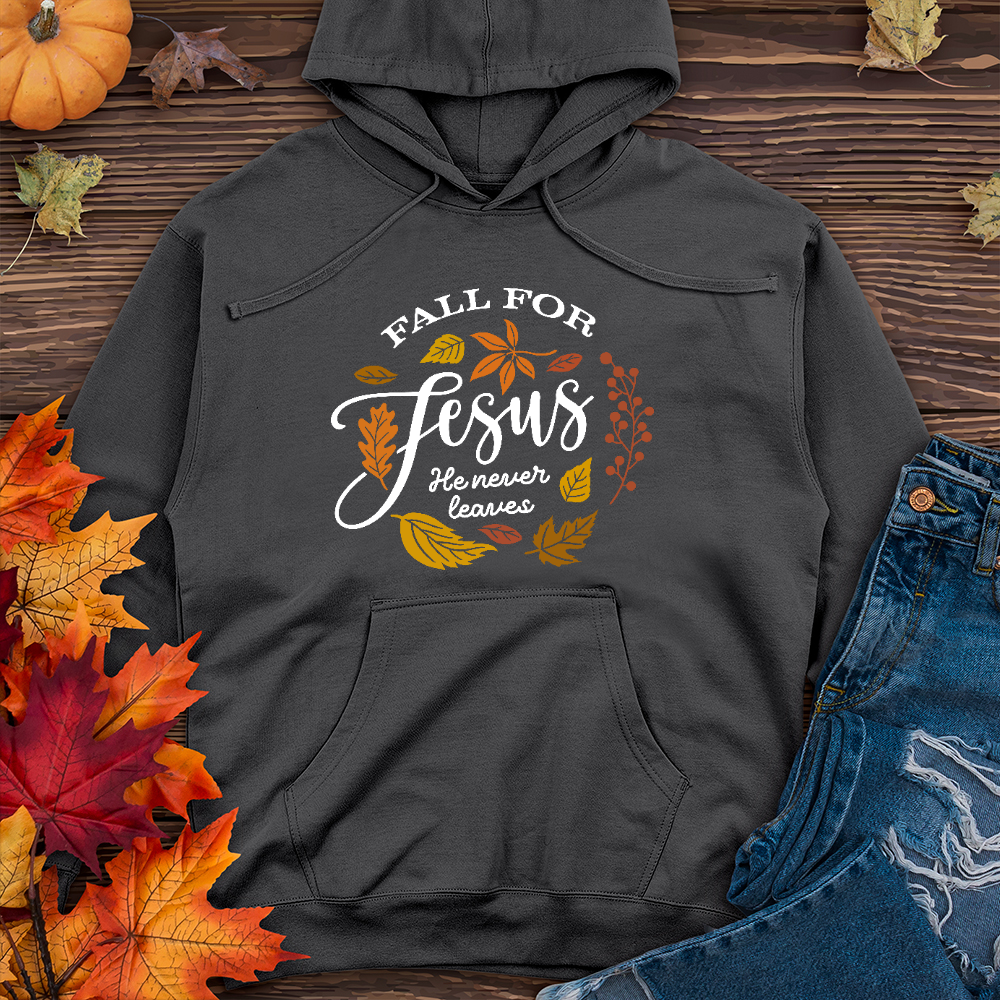 Fall For Jesus   Midweight Hoodie