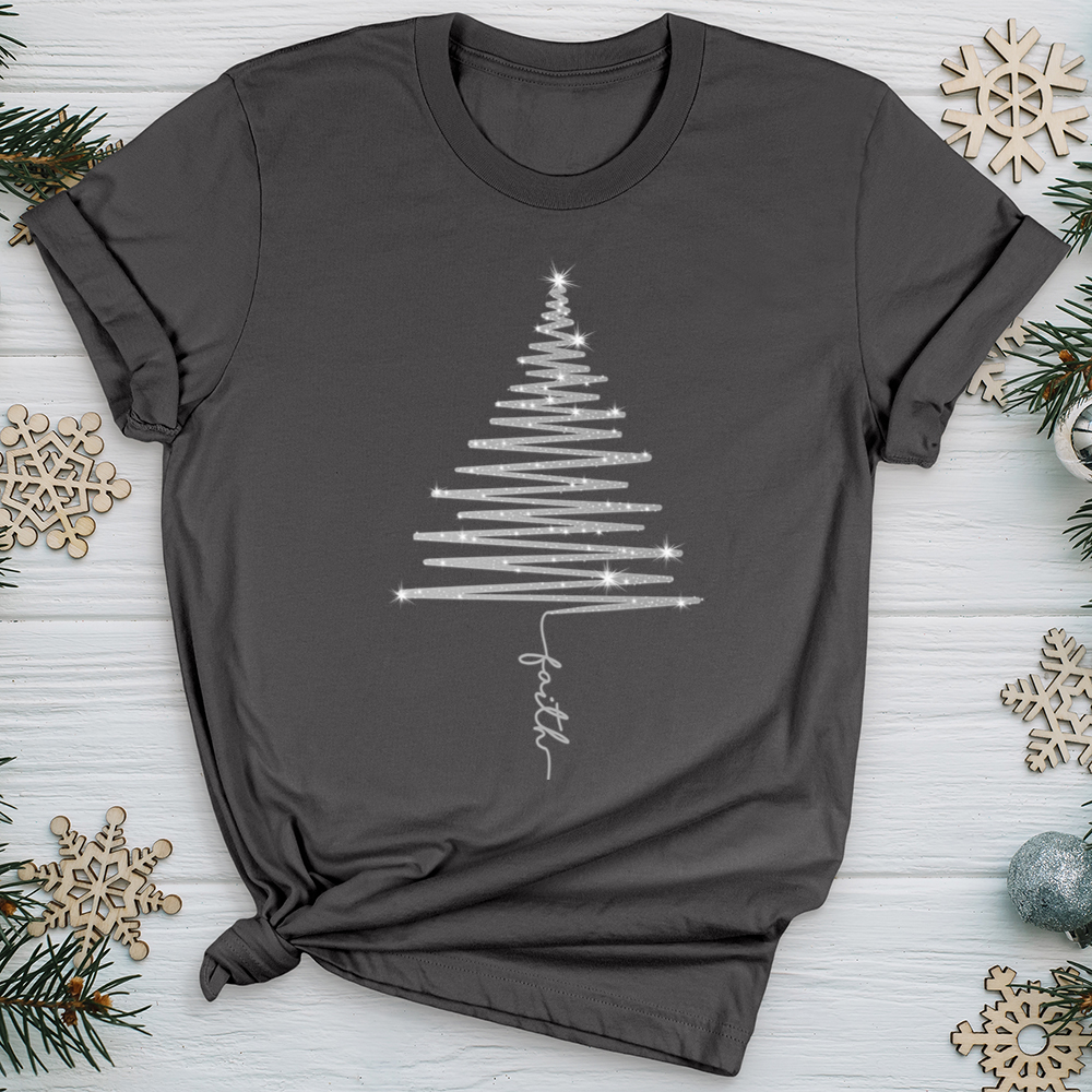 Sparkling Faith Tree Softstyle Tee