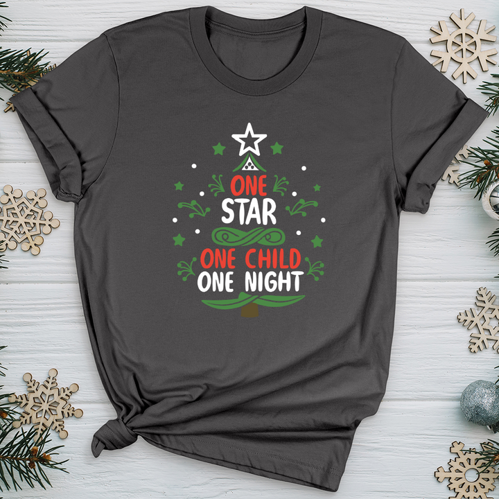 One star one child one night Softstyle Tee