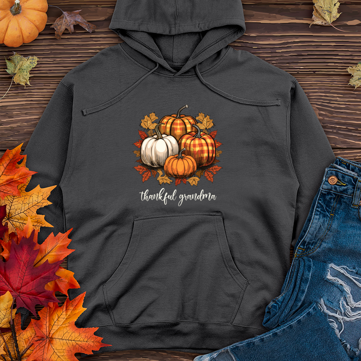 Thankful Grandma Midweight Hooded Sweatshirt