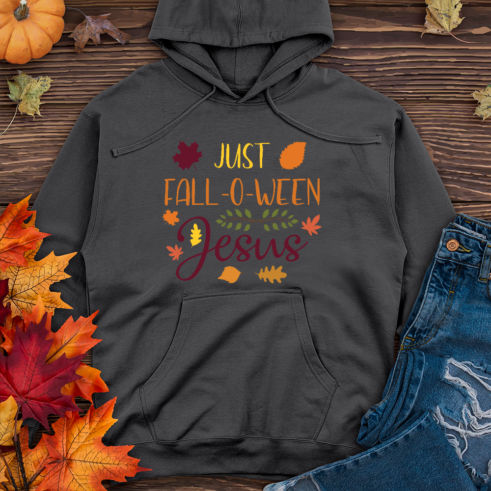 Fall o ween Jesus Midweight Hoodie