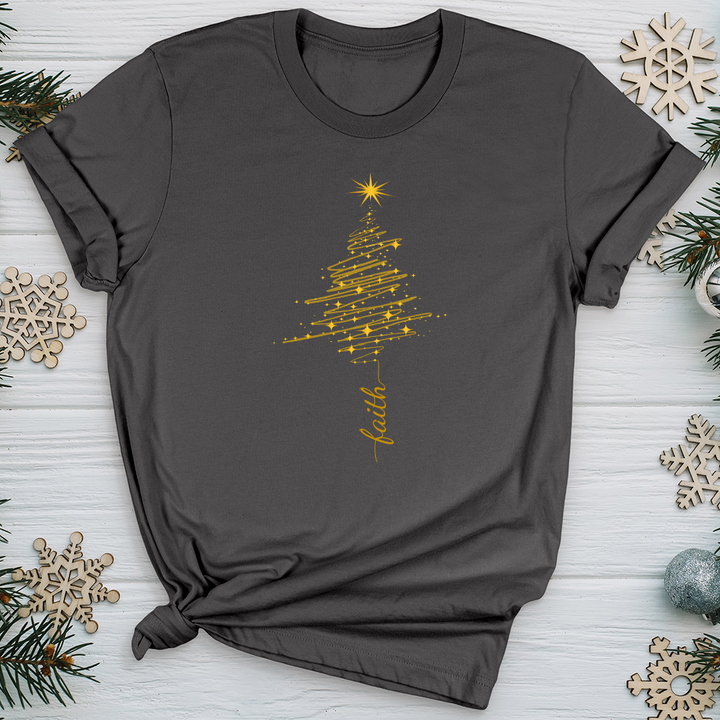 Faith Gold Tree Softstyle Tee