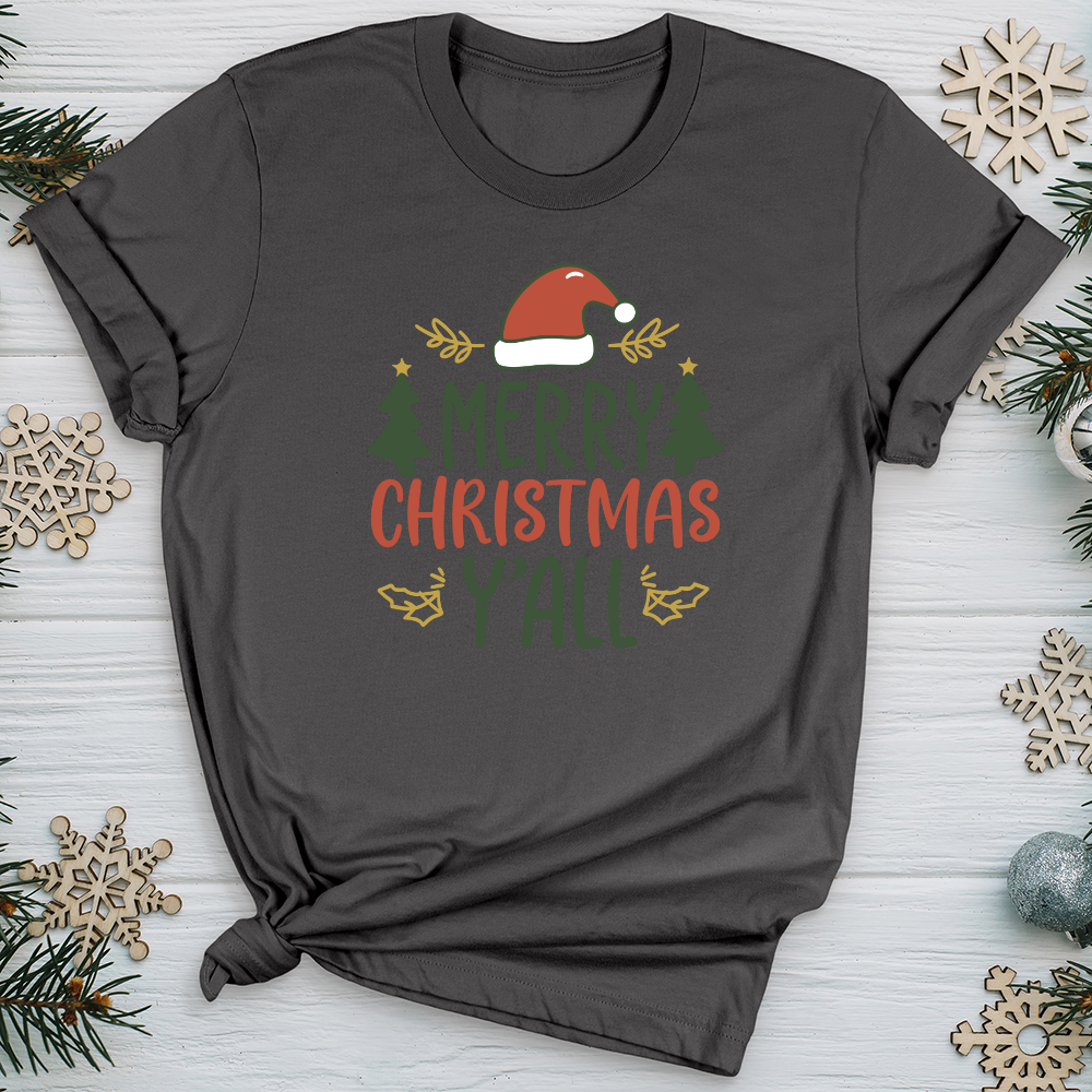 Merry christmas y’all Softstyle Tee