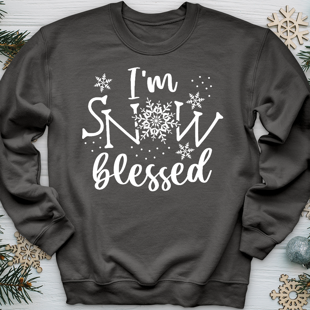 Snow Blessed Snowflake Crewneck