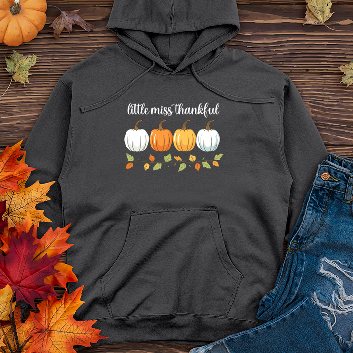 Etsy Style Orange Pastel Pumpkin Trio Midweight Hooded Sweatshirt