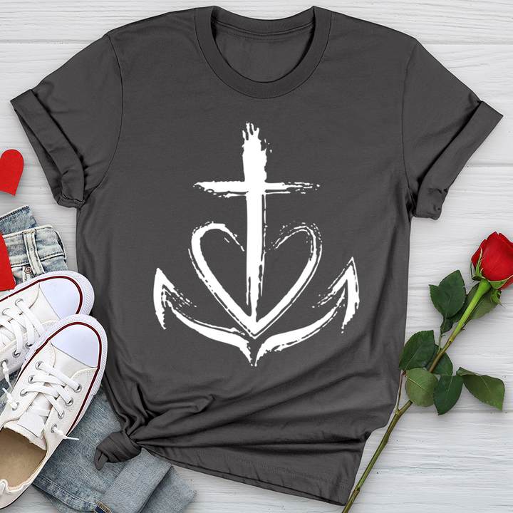 Faith is the anchor Softstyle Tee